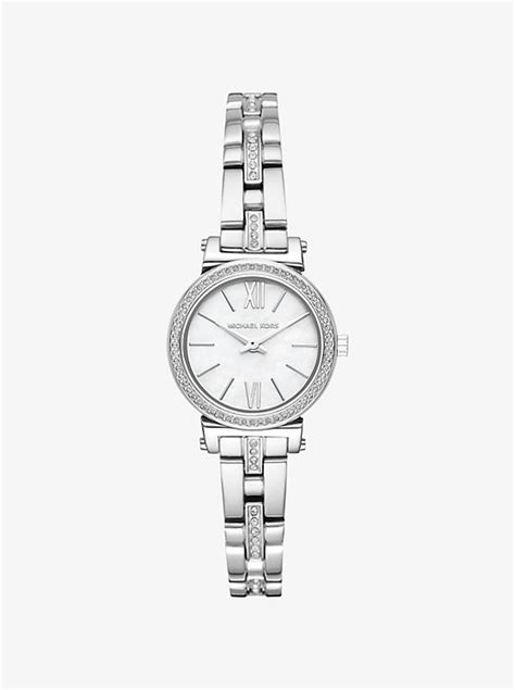 michael kors watch sophie|Petite Sofie Pavé Silver.